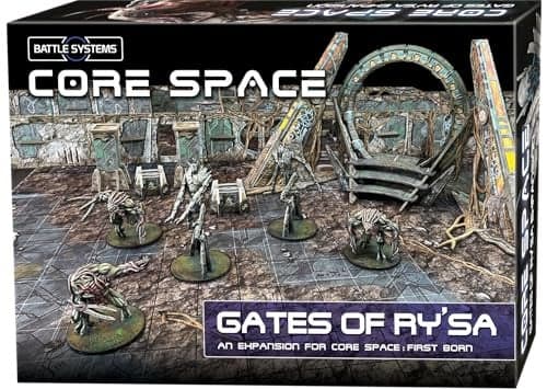Battle Systems BSGCSE013 Core Space First Born Expansion Gates of Rysa 28mm Miniatures Board Game Modular 3D Terrain