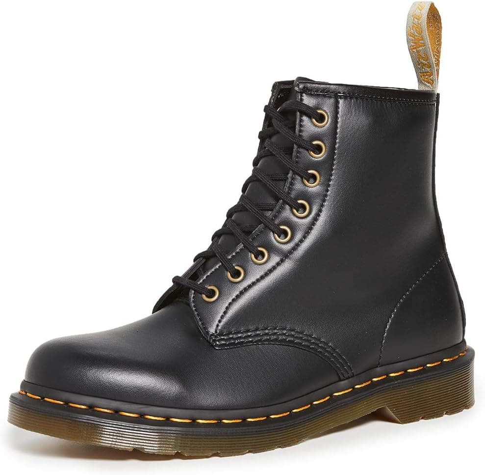 Dr. Martens Vegan 1460 Boot - Black, Size 43 EU