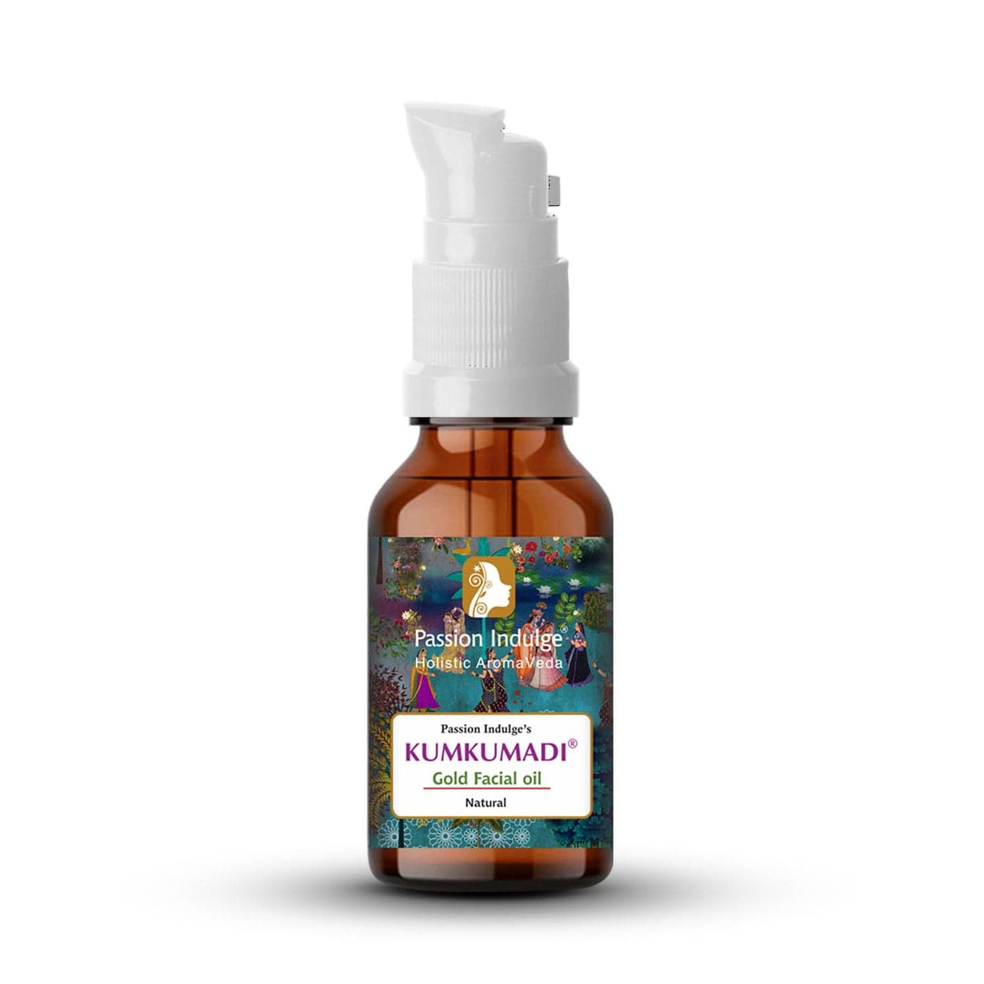 Passion Indulge Kumkumadi Oil10ml for Glowing Skin Kumkumadi Tailam With Saffron Vetiver 16 Herbs