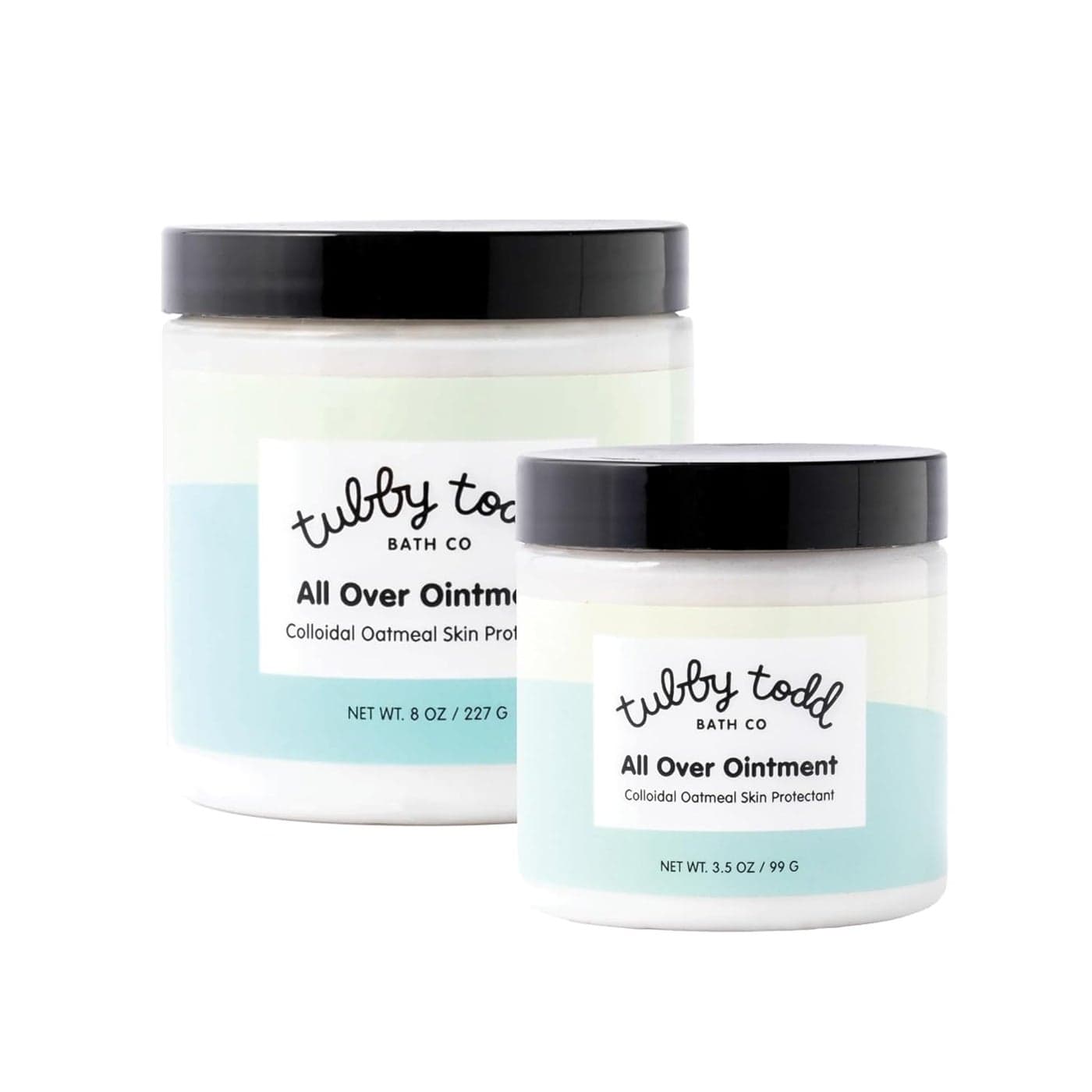 TUBBY TODD All Over Ointment Baby Eczema Cream Everyday MultiPurpose Baby Skin Relief Cream Sensitive Skin Dry Skin Irritation Steroid Gluten Free Fragrance Free 2 Pack 35oz 8oz