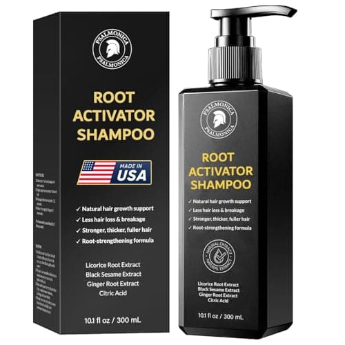 Root Activator Shampoo for Men Hair Growth Shampoo for Hair Loss and Thinning Hair Hair Loss RegrowthTreatments for Women Men 101 Fl Oz Pack of 1