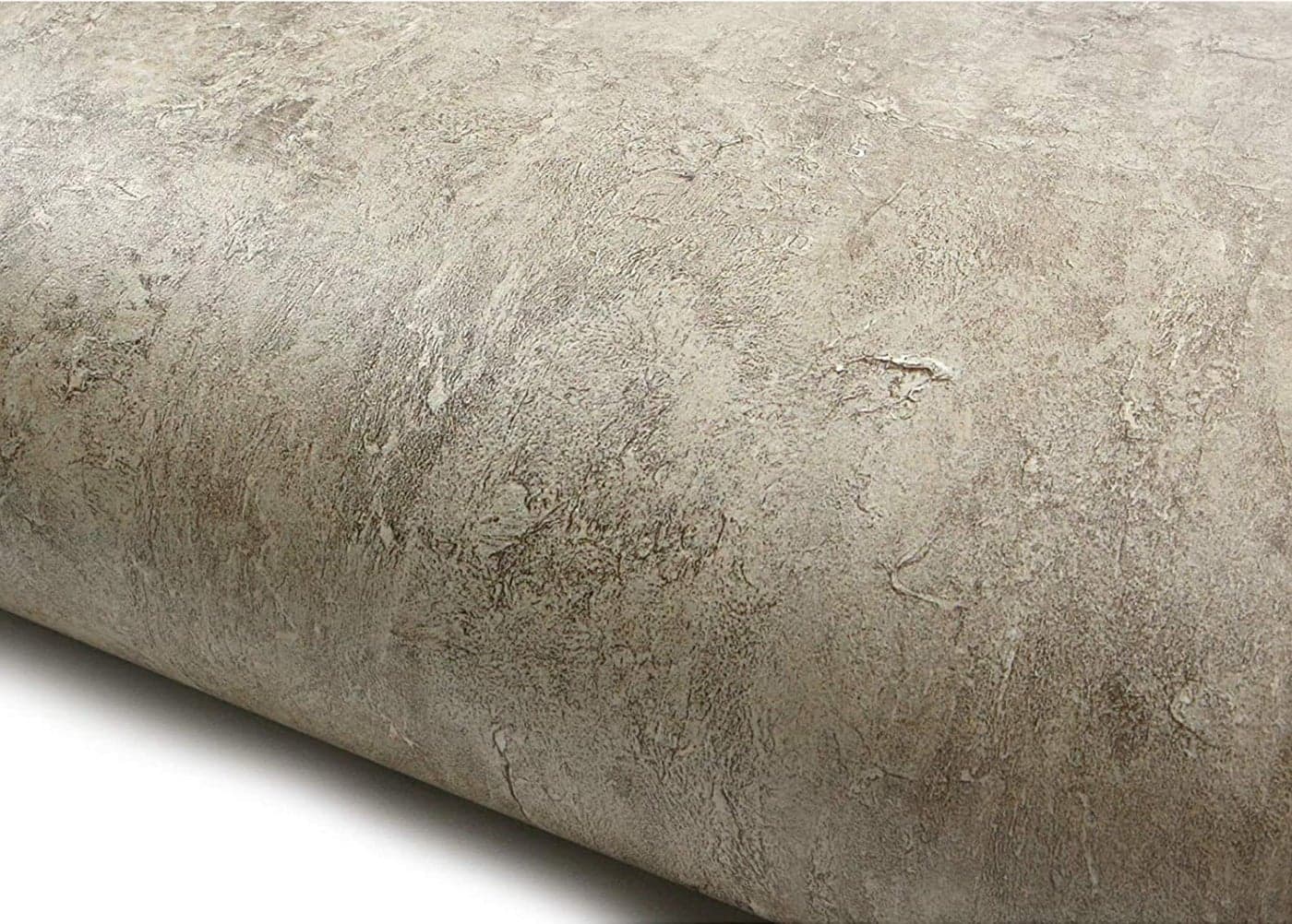 ROSEROSA Peel and Stick PVC Faux Stone Self-Adhesive Wallpaper Covering Counter Top Shelf Liner (AB010 : 2.00 Feet X 6.56 Feet) Beige