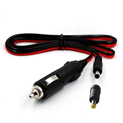 DOCA Dc Vehicle Adapter Lightning Car Charger Power Supply Cord 4Ft Long for Portable DVD Player for Van Car Vehicles