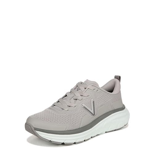 Vionic Women's Walk Max Sneaker, Light Grey, 9