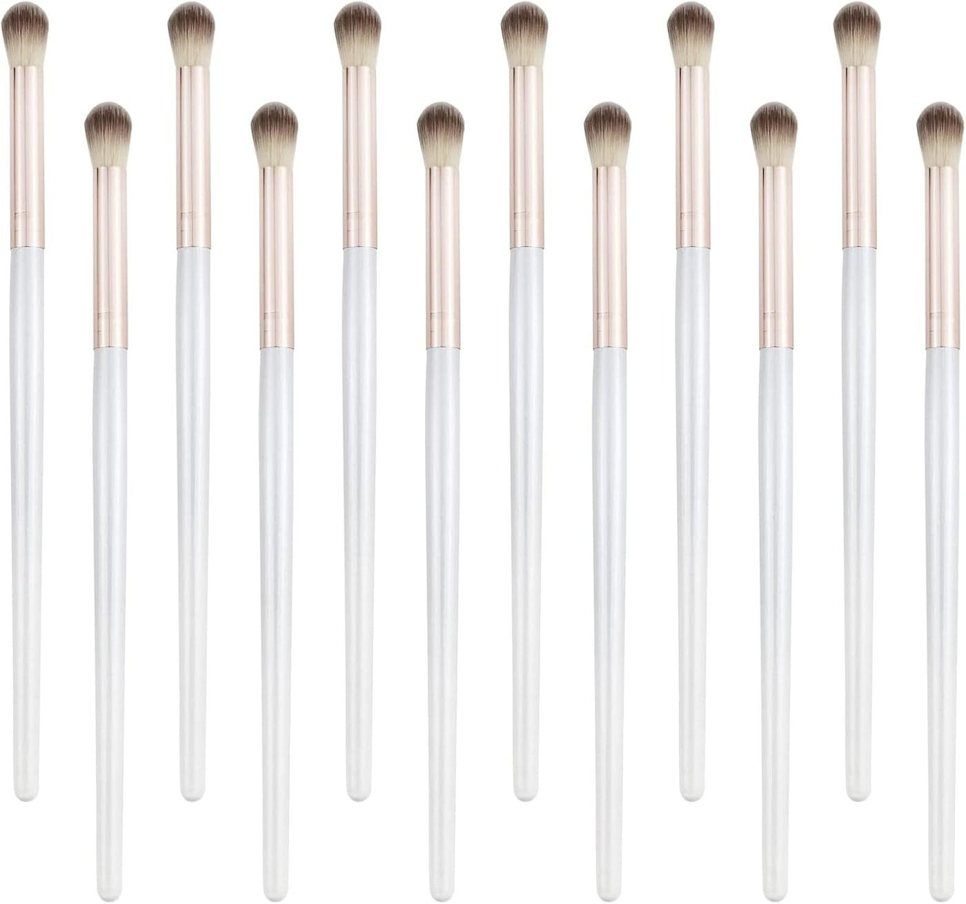 12 PCS Eyelash Cleaning Brush for Lash Extension Wash Extension Lash Shampoo Brushes Fluffy Cleaning Bath Makeup Eyelash Eyeshadow Brush Set