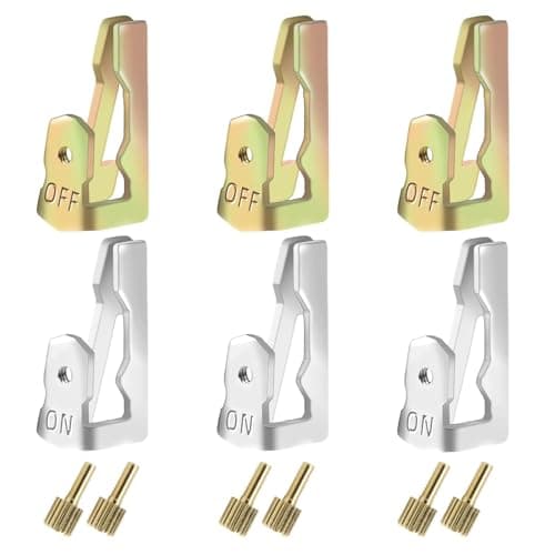 6 PCS Time Switch Replacement Trippers Kit Compatible with Intermatic 156T1978A for T100 Series Clock Dial Trippers Timers Intermatic Timer Parts, Pool Timer On Off Clip Parts