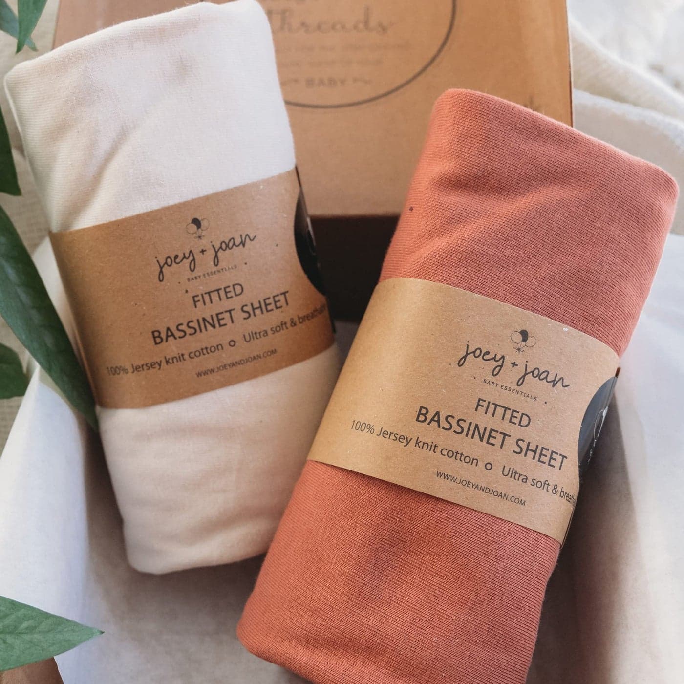 Bassinet Fitted Sheets Compatible with Dream on Me Traveler Portable Bassinet Skylar Seashell Bedside Sleeper Snuggly Soft 100 Jersey Cotton Beige Rusty Brown 2 Pack