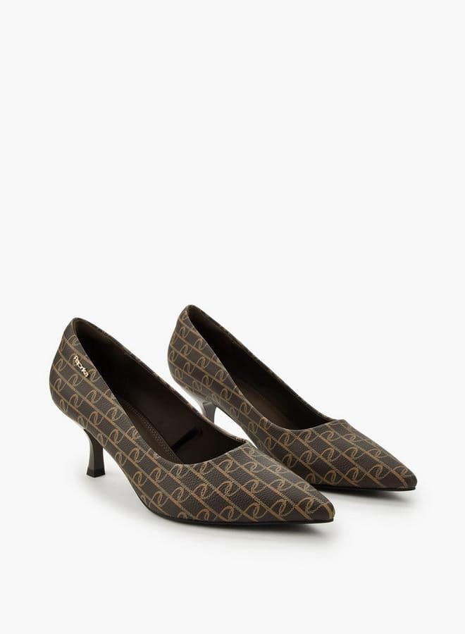 PAPRIKA HEELED SHOES MATCH BAG — 41