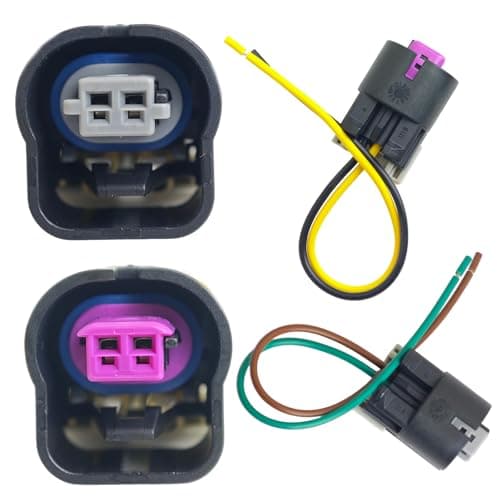 VVT Solenoid Connector Pigtail Intake Exhaust 1358732019178093 Fits Chevy Captiva Cobalt Equinox Impala Malibu GMC Terrain Buick Regal Lacrosse Verano Pontiac G5 G6 Pursuit 0617 12628348