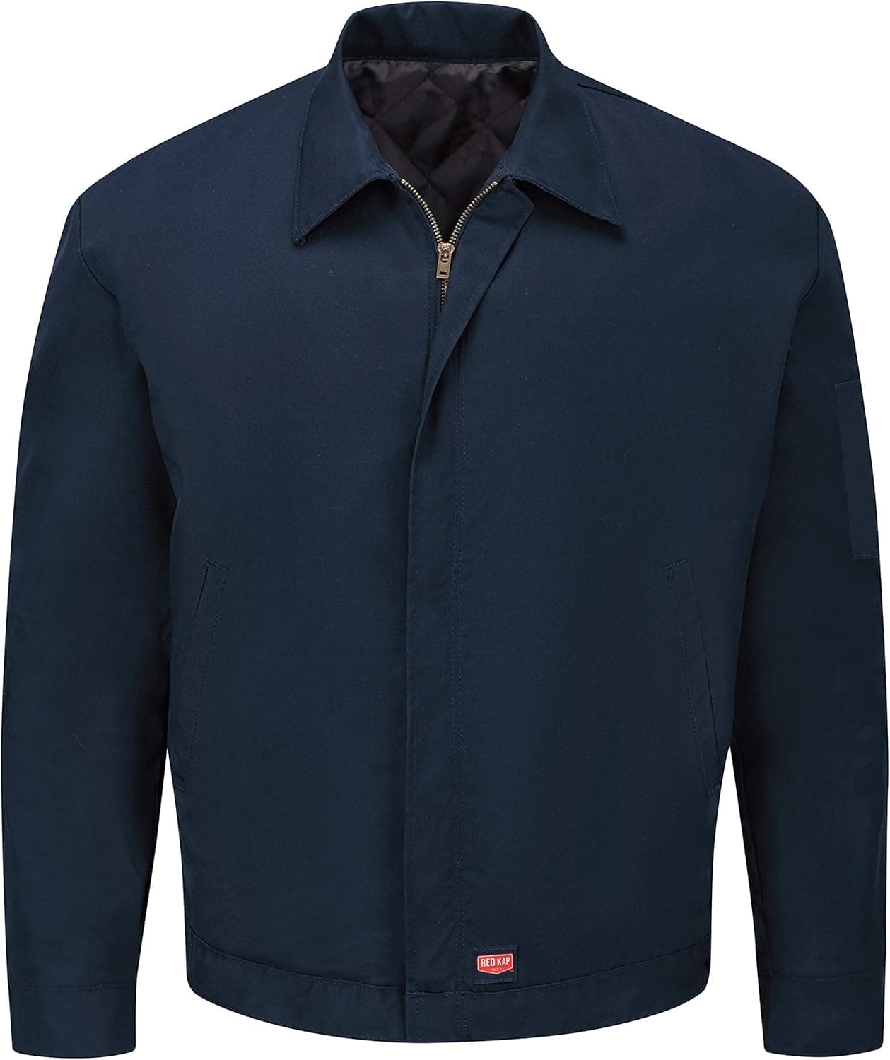 Red Kap Men's Performance Crew Jacket, Navy, Size S