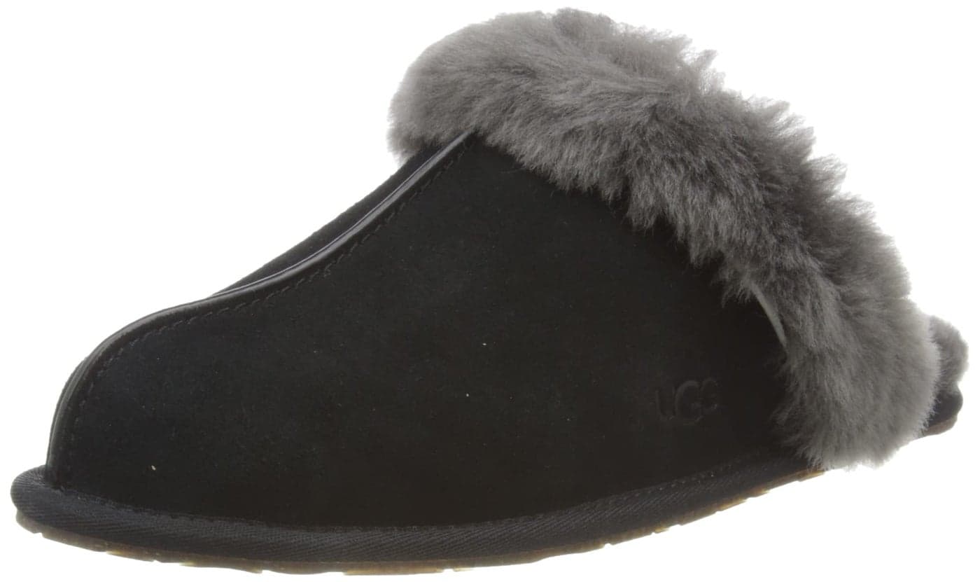 UGG Women's Scuffette Ii Slipper, Black/Grey, 09