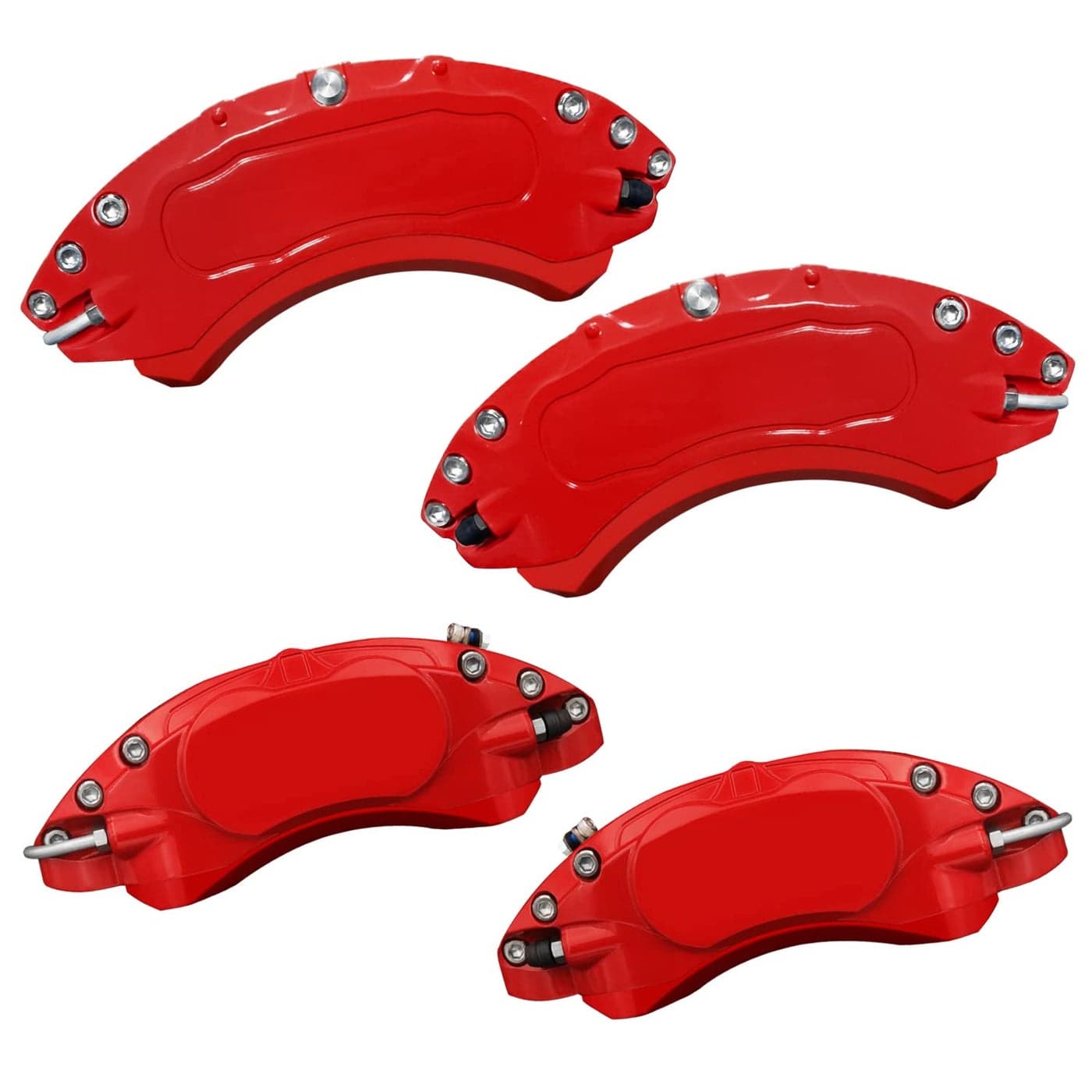 AOOA Aluminum Red Brake Caliper Covers fits Honda Civic 11 Generationsset of 4