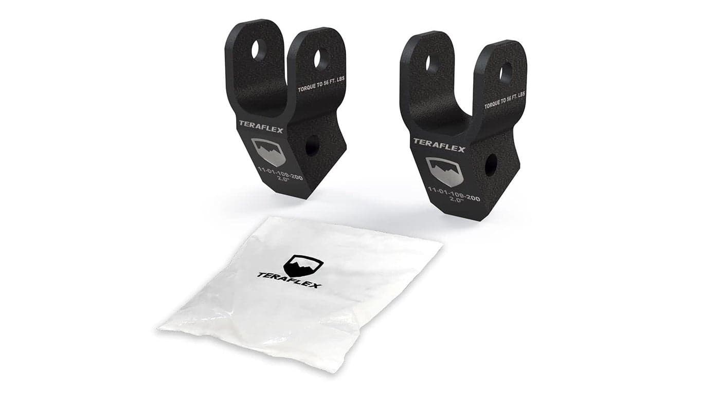 TeraFlex 1986250 JL/JT Front Shock Extension Kit