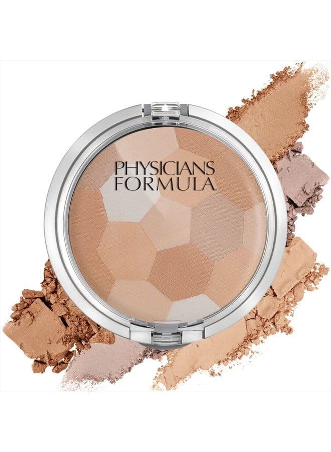 Setting Powder Palette Multi-Colored Pressed Finishing Powder Translucent, Natural Coverage, Dermatologist Tested, Clinicially Tested