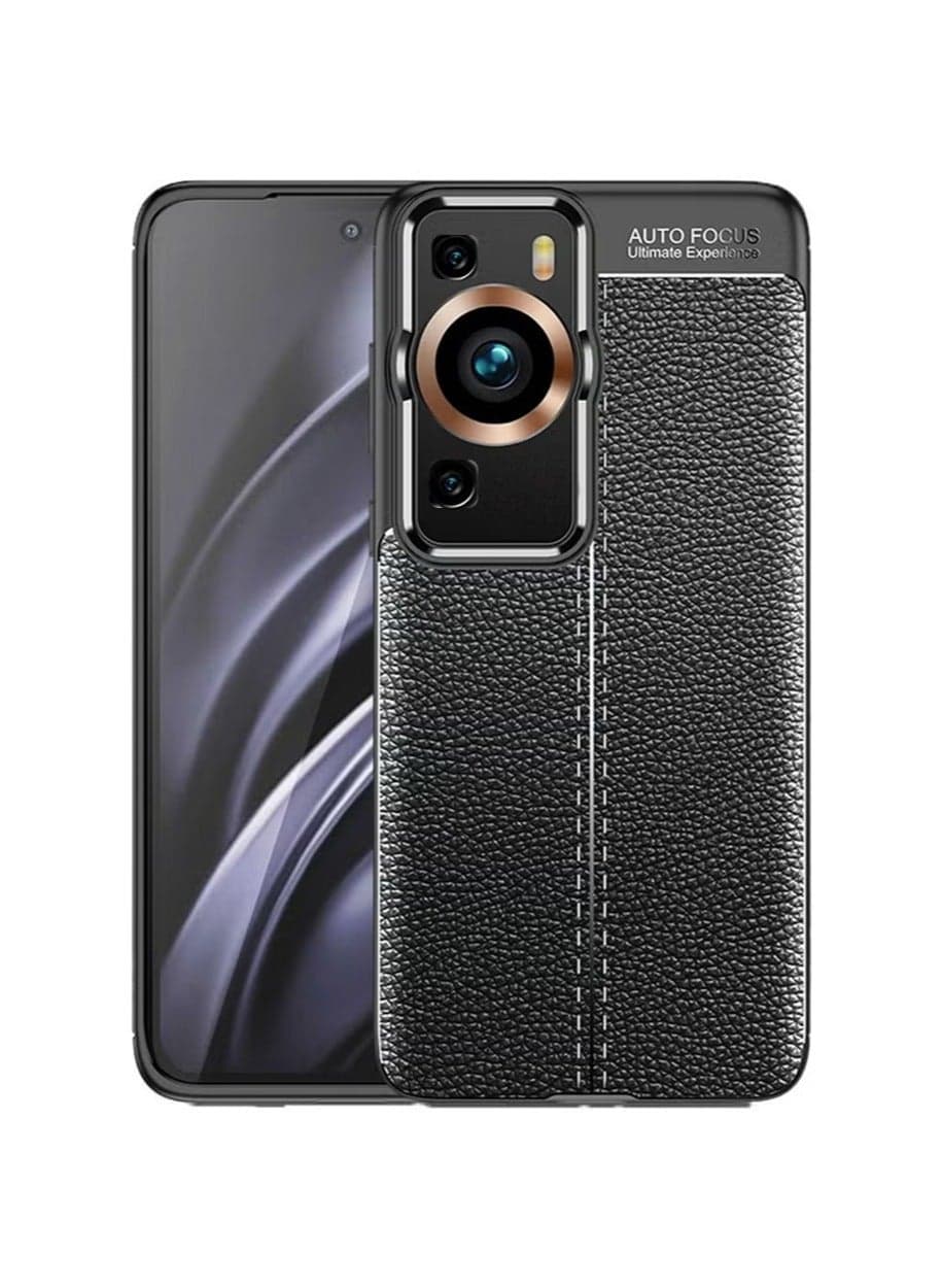 Compatible For Huawei P60 Pro Case Cover Litchi Texture Shockproof TPU Shockproof Durable Anti-Scratch Protective Phone Case