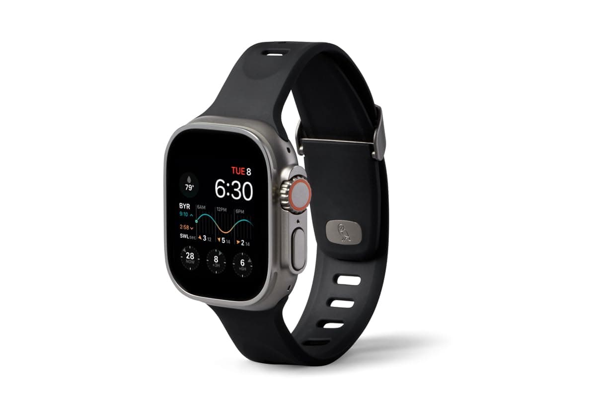 Bellroy Venture Watch Strap Large Band compatible with Apple Watch 4249mm Shadow