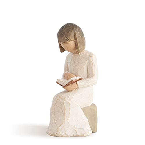 Willow Tree Wisdom, A Lifelong Love of Learning, A Gift for Graduates, Students, Teachers, Caregivers, or to Celebrate Special Accomplishments, Sculpted Hand-Painted Figure