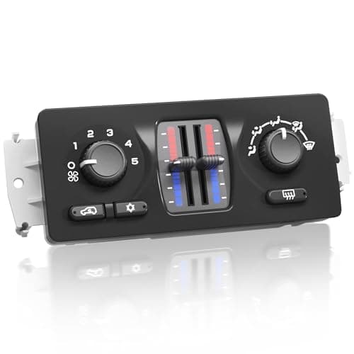 599-210XD Climate Control Module AC Heater Control Panel Fit for 2003-2007 Chevy GMC Cadillac Isuzu Saab Vehicle - Silverado Sierra 1500 2500 3500 Suburban Avalanche Tahoe Trailblazer Envoy Yukon 9-7X
