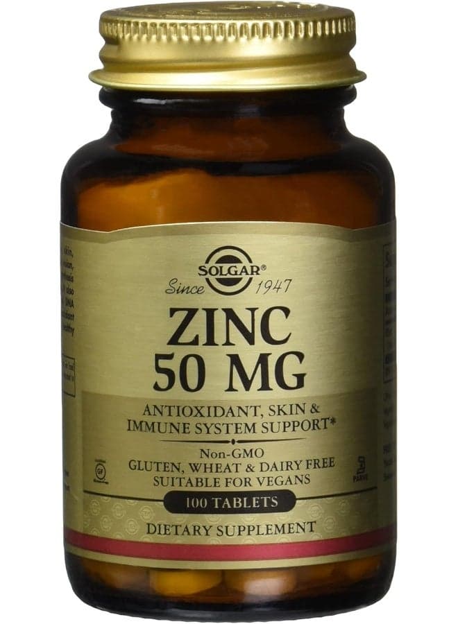 Zinc Dietary Supplement 50 Mg - 100 Capsules