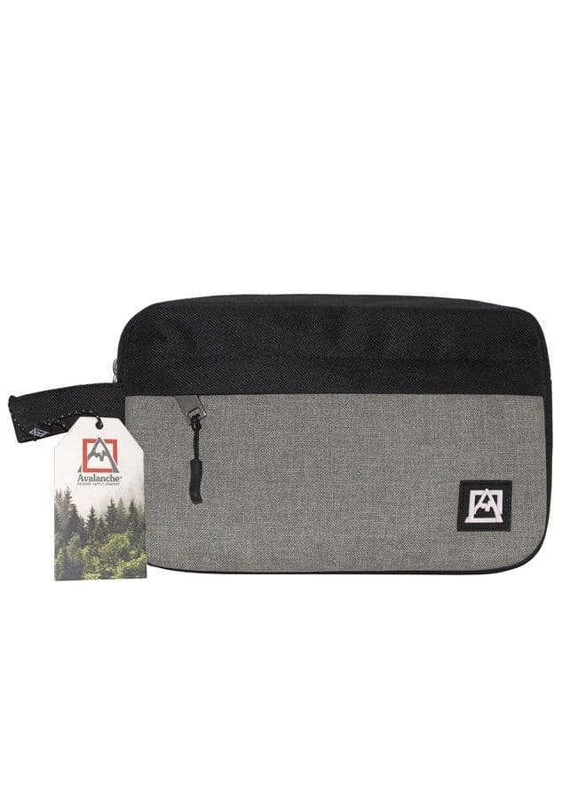 Dopp Kit/Toiletry Bag (Black/Gray)