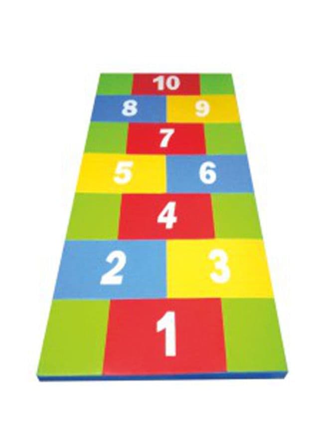 Indoor Children Fun Colorful PVC Cover Kids Foam Blocks Soft Play Block Playground Number Floor Mat Multicolour