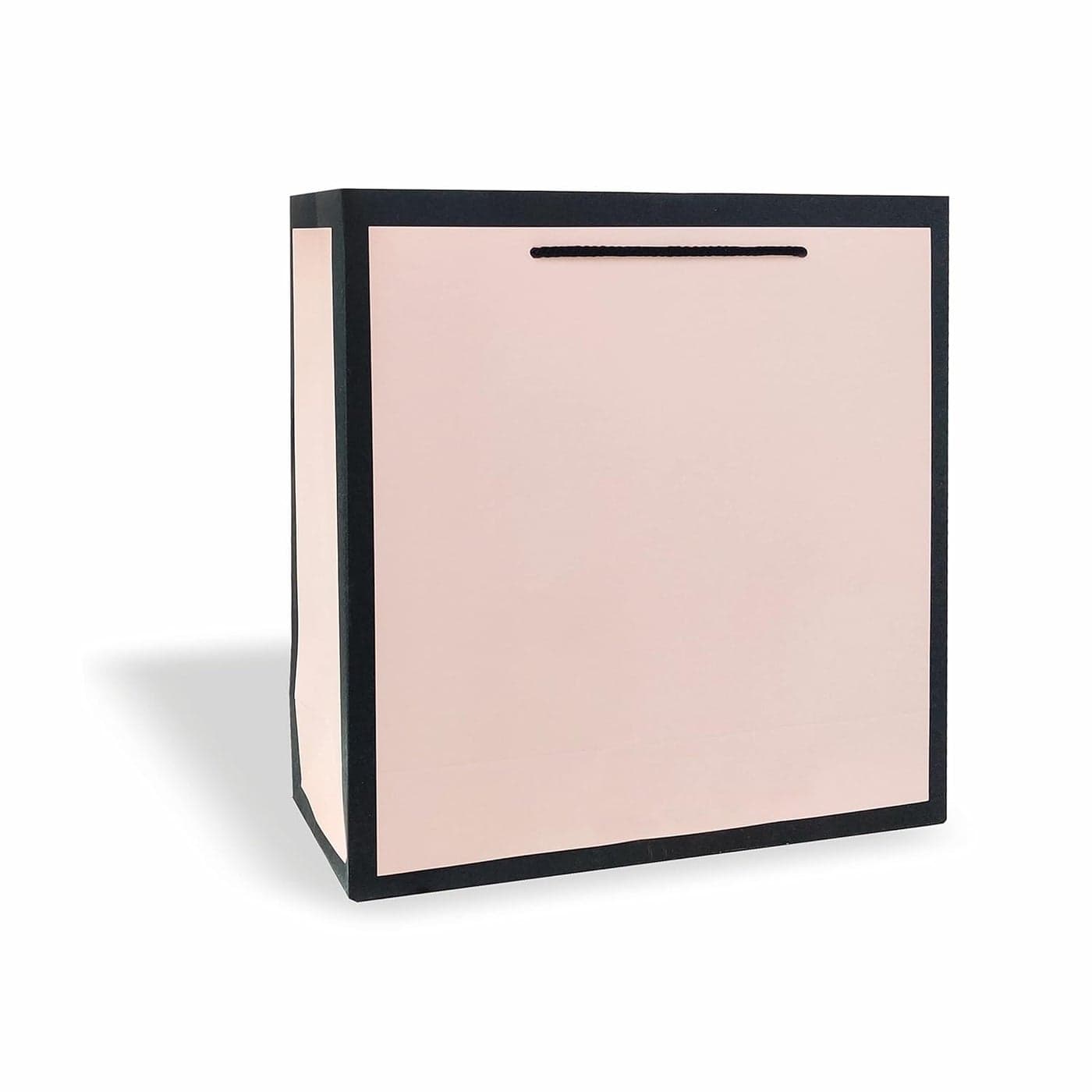 VESTTA ELEGANCE REDEFINED Paper Gift Bag 12 InchL X 45 InchB X 12 InchH Plain Pastel With Black Border For WeddingsBirthdays Christmas Diwali With Gift TagsLarge Pink