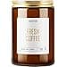 AOOVOO Fresh Coffee Candle Large Scented Soy Wax Aromatherapy Candle 22oz