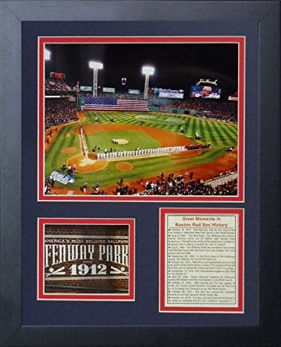Legends Never Die Fenway Park 2013 World Series Framed Photo Collage 11 by 14Inch