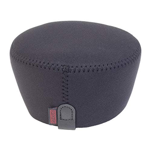 OP/Tech USA Hood Hat – Universal Lens Cap for DSLR & Digital Cameras | Neoprene Camera Lens Hood, Soft Cap for Camera Lens & Protection - XXL (Black) - Made in USA