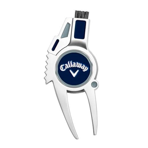 Callaway 4in1 Golf Divot Repair Tool NavySilver