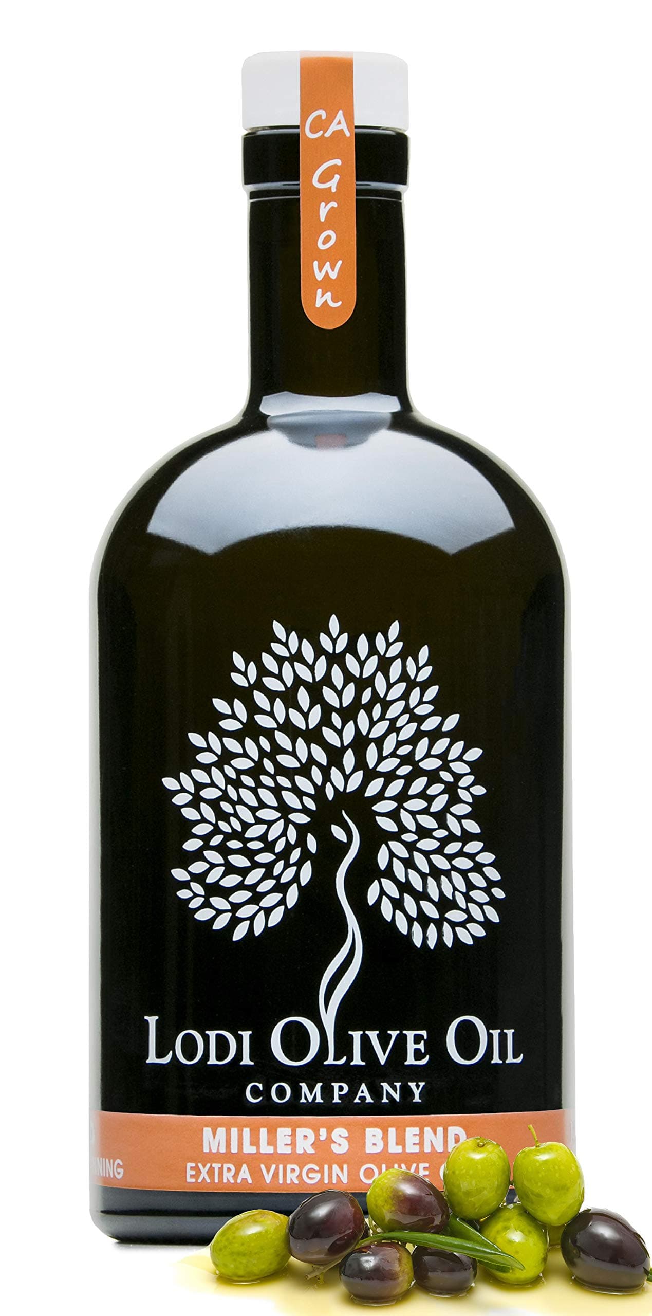 Lodi Millers Blend Extra Virgin Olive Oil Premium California Olive Oil Gourmet Millers Blend Olive Oil COOC Certified Cold Pressed Pure Olive Oil Medium Intensity 500 ml