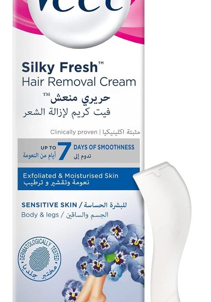 Veet Silky Fresh Hair Removal Cream with Aloe Vera & Violet Blossom