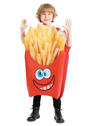 Seasons Halloween Costume Children French Fries Costume for Kids 48Y