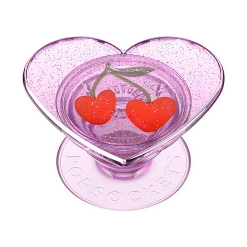 PopSockets Adhesive Phone Grip Holder Phone Stand Heart Sugar Plum