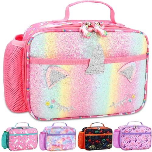 RHCPFOVR Kids Lunch Bag Insulated Lunch Box for Boys GirlsWashable Lunch Bag and Reusable Toddler Leakproof Lunchbox for School and Daycare