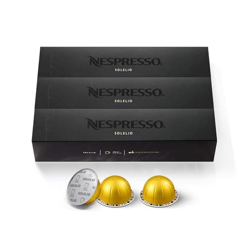 Nespresso Capsules Vertuo Solelio Mild Roast Coffee 30Count Coffee Pods Brews 78 oz