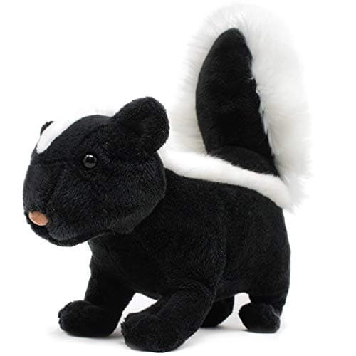 TigerHart Seymour The Skunk 8 Inch Long Tail Measurement not Included Stuffed Animal Plush
