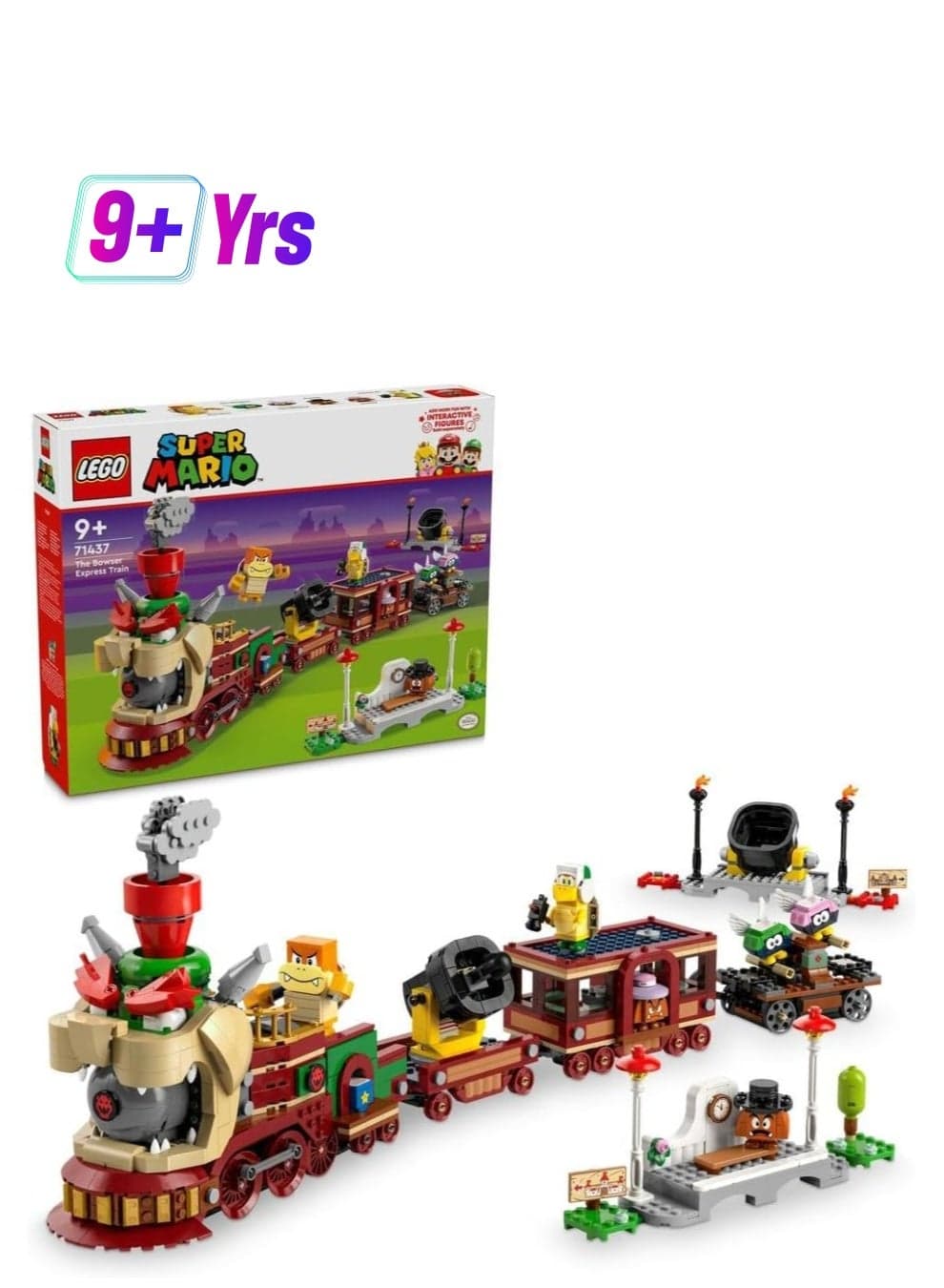 LEGO Super Mario The Bowser Express Train 71437
