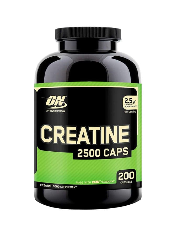 Creatine Food Supplement - 200 Capsules