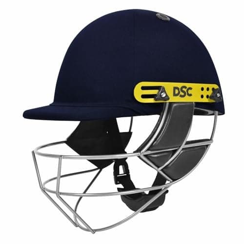 DSC Combat Cricket Helmet for Mens, Color : Nvay, Size : Large, Navy