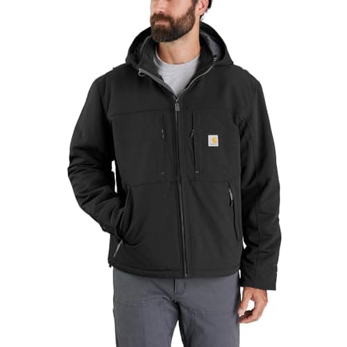 Carhartt Mens Super Dux Relaxed Fit Insulated Jacket Black Large