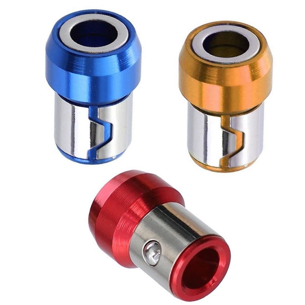 14 Inch 635 mm Universal Magnetic Screw Ring Bit Magnetizer Ring Metal Magnetizer Screw Removable for Hex Screwdriver and Power Bits