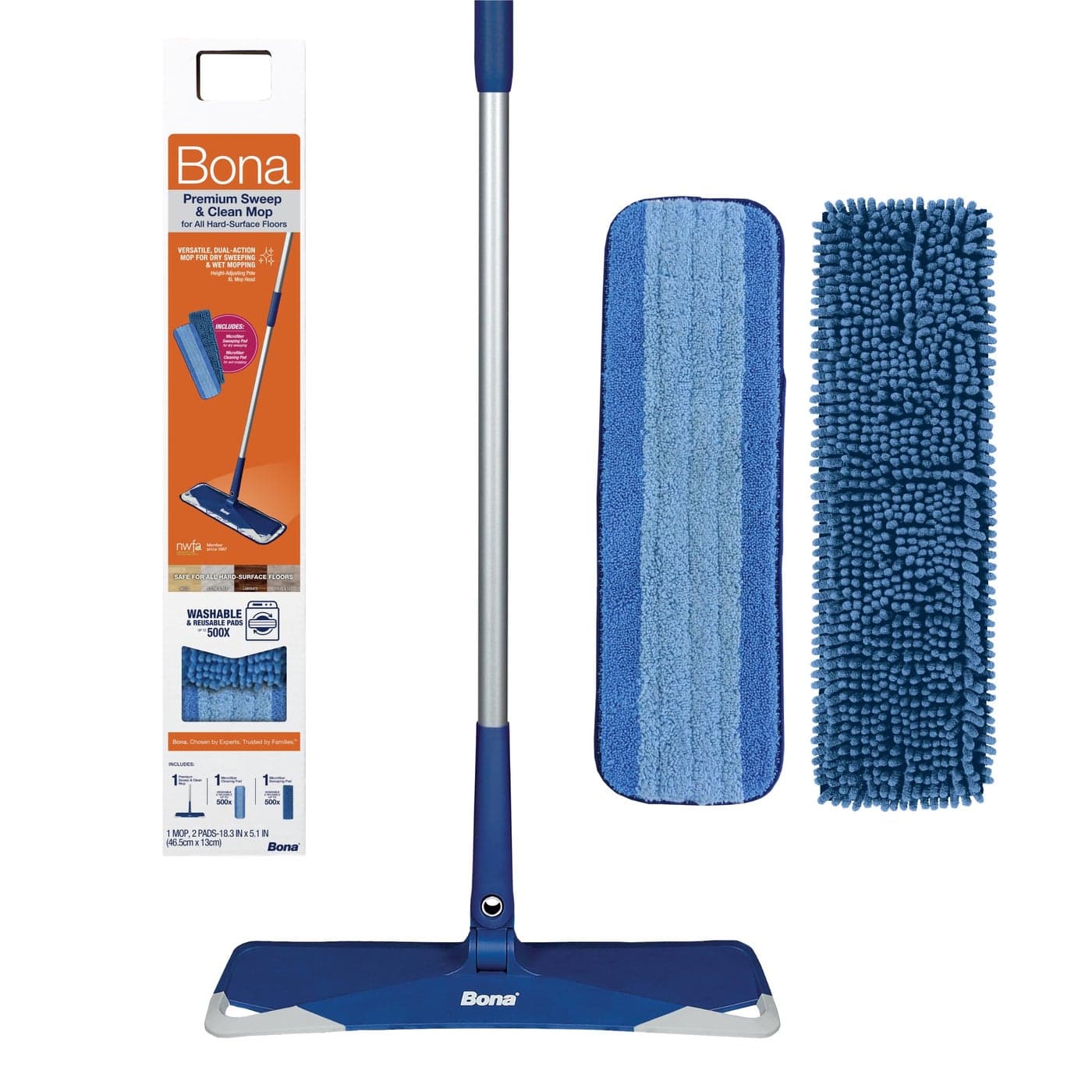 Bona Premium Sweep Clean Mop for MultiSurface floors