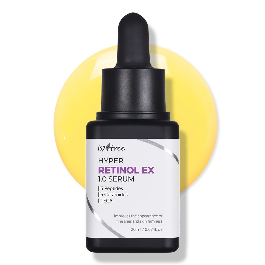 ISNTREE Hyper Retinol EX 10 Serum 20ml 5 Peptides 5 Cermaides Helps Reduce Fine Lines
