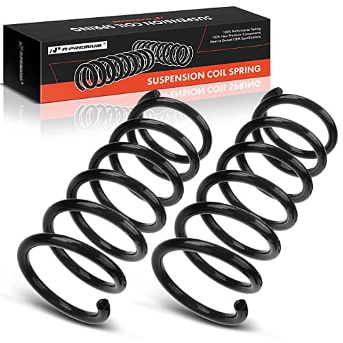 A-Premium 2Pcs Rear Suspension Coil Spring Set Compatible with Nissan Maxima 2009 2010 2011 2012 2013 2014 3.5L, Driver and Passenger Side, Replace# 550209N60B