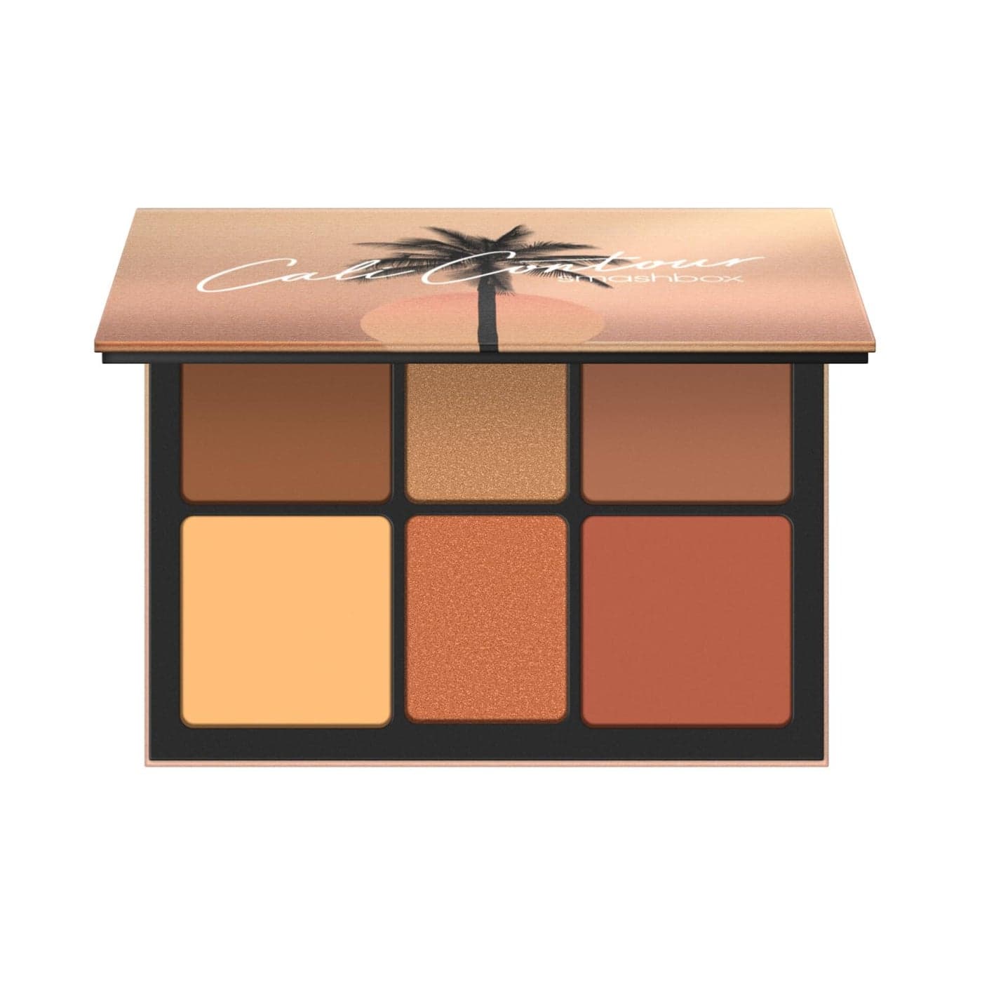 Smashbox The Cali Contour Bronzer Palette Highlighter Blush Bronzer Kit with Natural Shades for allinone Versatile Look Medium to Dark