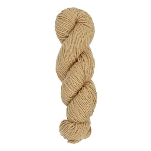 Ganga Alisha Hand Knitting Yarn, 100% Acrylic Pack of 300 GMS (ALS21 - Tan)