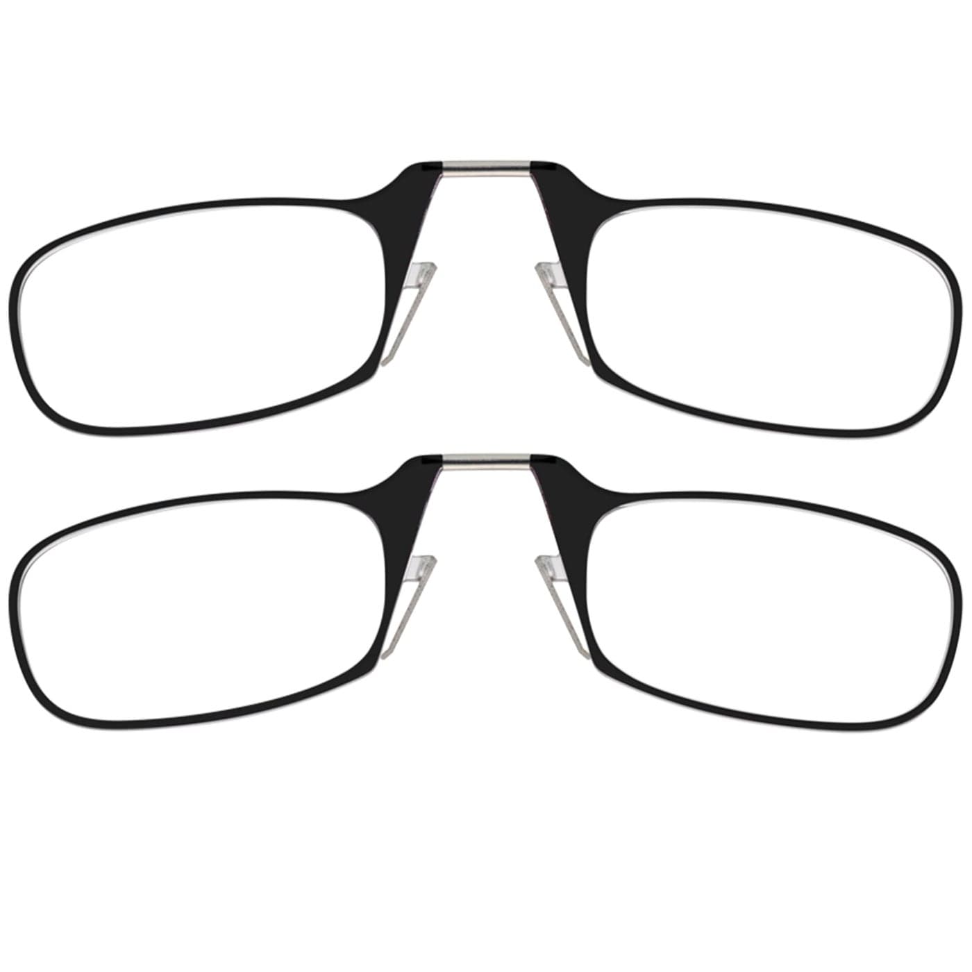 ThinOptics Readers Rectangular Reading Glasses Black 44mm 2