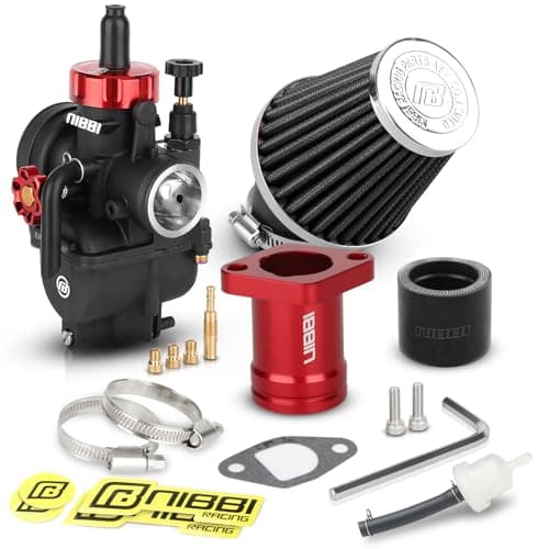 NIBBI 24mm Carburetor Kit for Predator 212 Coleman Predator 212cc 196cc 224cc Engine Mini Bike Go Kart Performance Parts