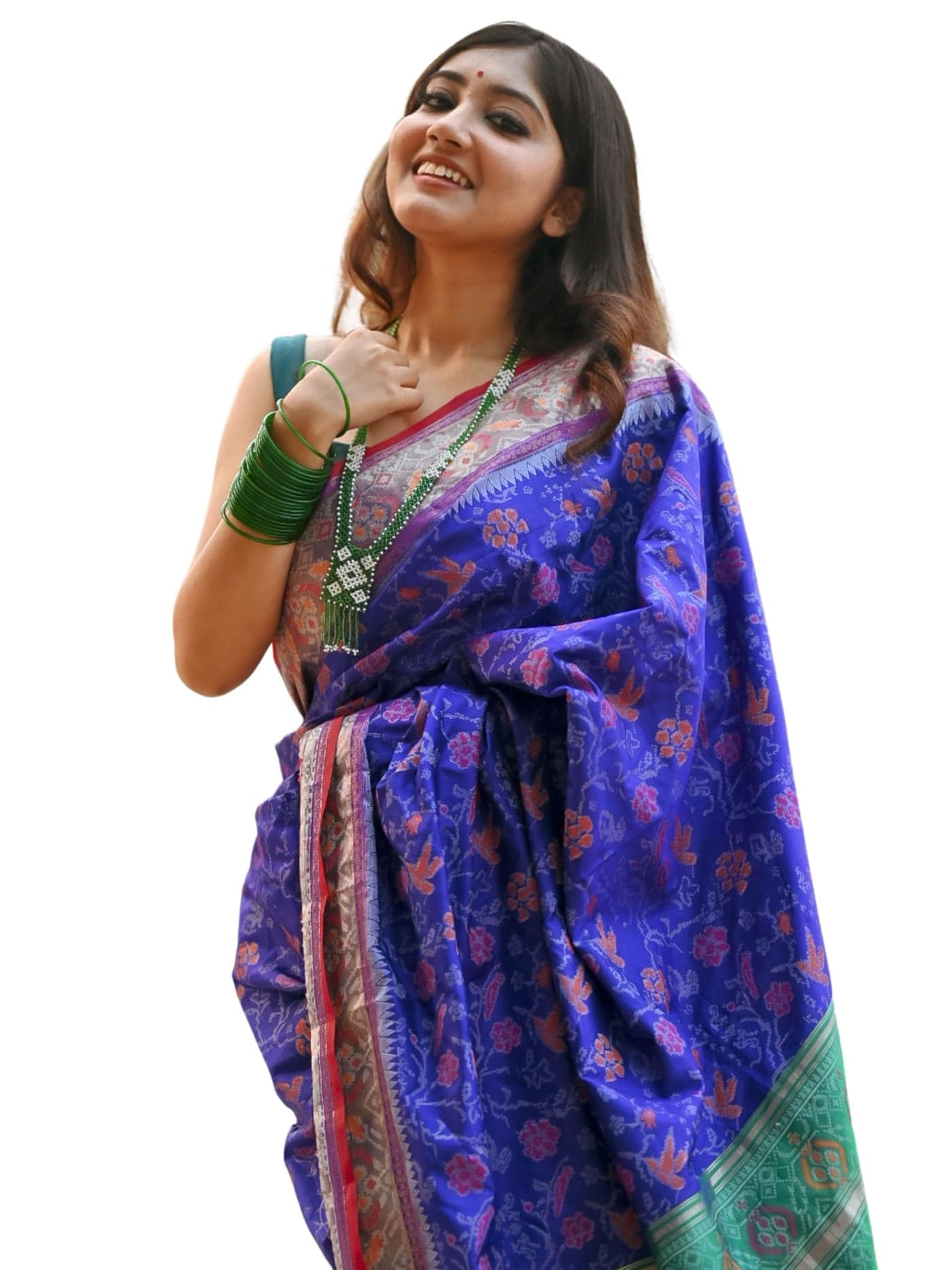 EthnicJunction Women's Purple Silk Woven Saree With Blouse Piece | Wedding saree | Purple Saree
